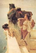 Alma-Tadema, Sir Lawrence A Colen of Vantage (nn03) oil painting
